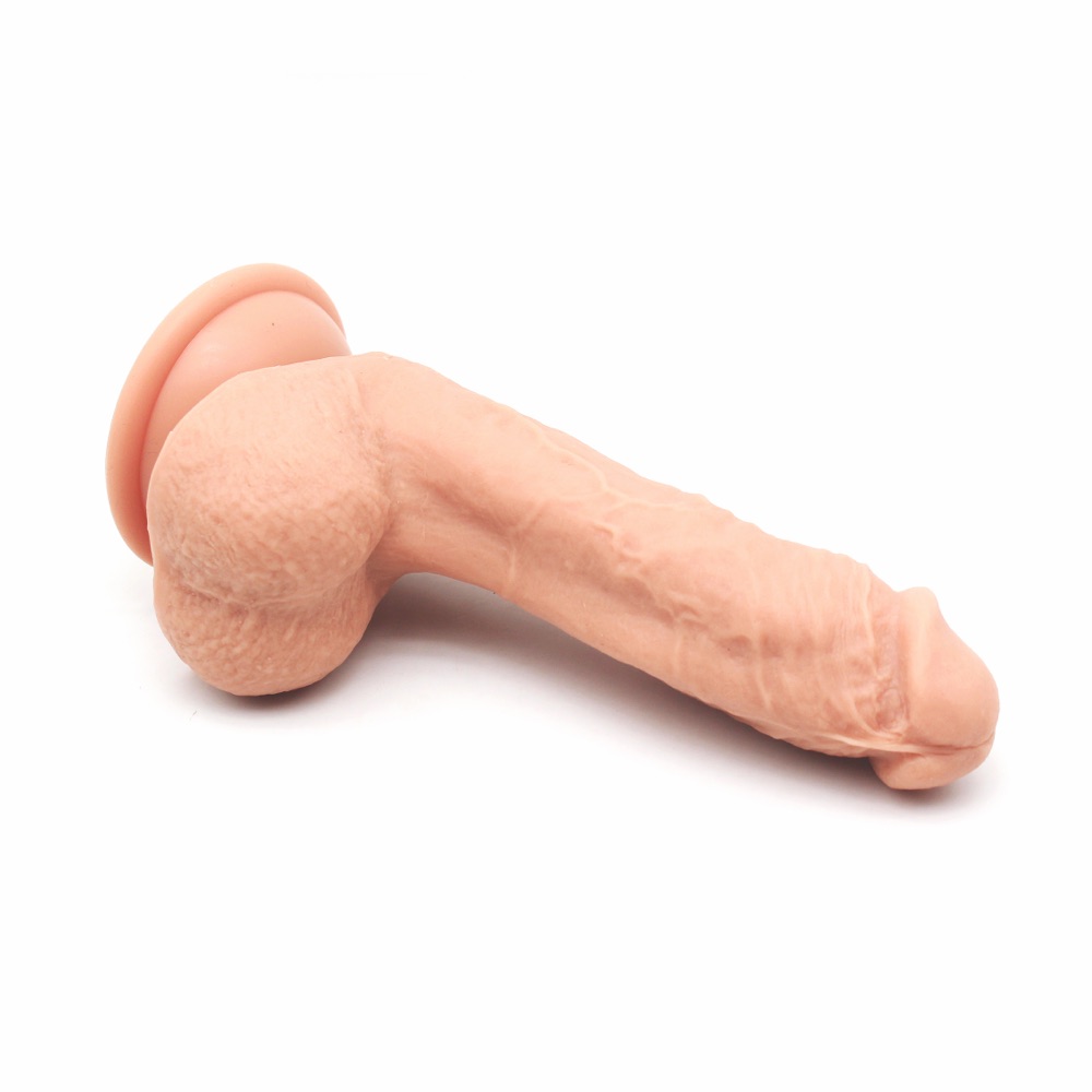 Silicone Dildo — 19–23 cm